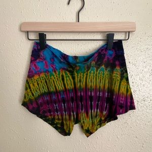 Tie-Dye Booty Shorts Size Small
